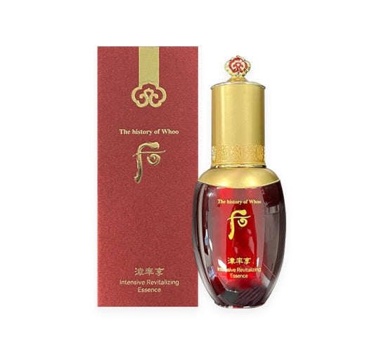 The History of Whoo Jinyulhyang Jinyul Intensive Revitalizing Essence bottle for hydration, elasticity, and skin revitalization