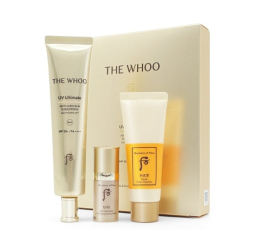 The History of Whoo UV Ultimate Anti-Wrinkle Sun Big Size Aug. 2026 Set (3 Items) from Korea