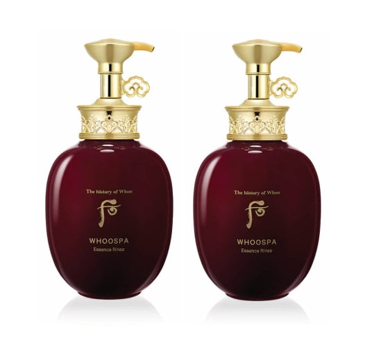 The History of Whoo WHOOSPA Essence Rinse bottle for nourishing and smoothing hair care