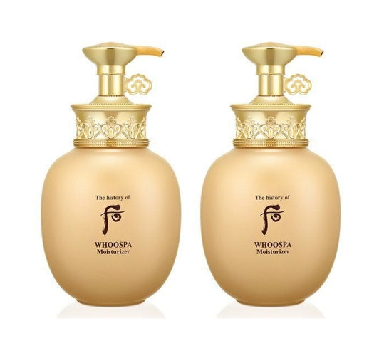 The History of Whoo WHOOSPA Moisturizer bottle for nourishing and hydrating body care