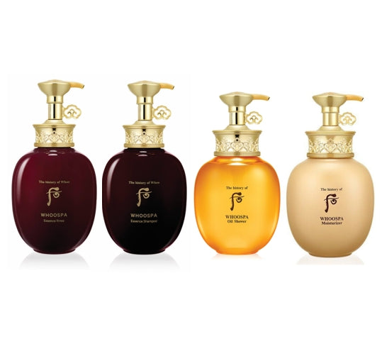 The History of Whoo WHOOSPA Perfect Set for luxurious body care and skin nourishment