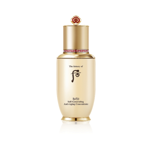 The History of Whoo Bichup Self-Generating Anti-Aging Concentrate bottle for skin repair, firming, and rejuvenation