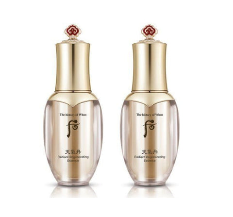 2 x The History of Whoo Cheongidan Hwahyun Radiant Regenerating Essence 50ml from Korea