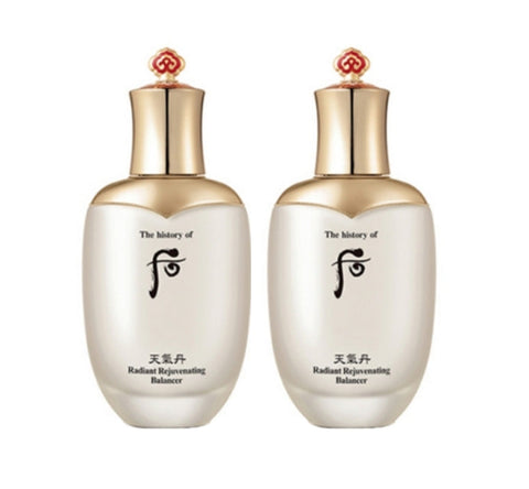 2 x The History of Whoo Cheongidan Hwahyun Radiant Rejuvenating Balancer 150ml from Korea