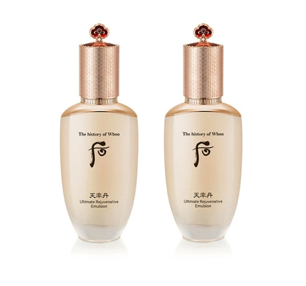 2 x The History of Whoo Cheonyuldan Hwayul Ultimate Rejuvenating Emulsion 110ml from Korea_Updated