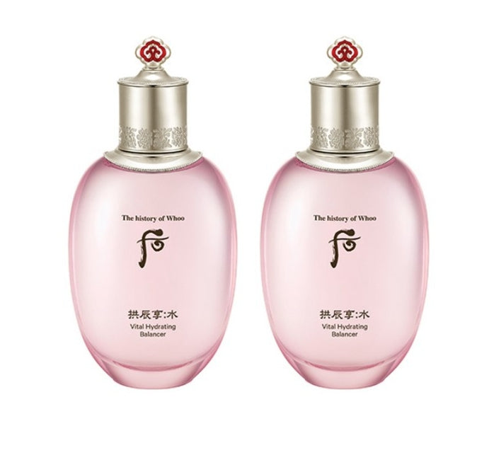 2 x The History of Whoo Gongjinhyang:Soo Sooyeon Vital Hydrating Balancer 150ml from Korea