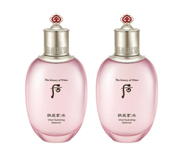 2 x The History of Whoo Gongjinhyang:Soo Sooyeon Vital Hydrating Balancer 150ml from Korea