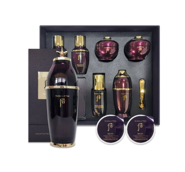 The History of Whoo Hwanyu Jinaek Essence Set (8 Items) May 2025 from Korea by The History of Whoo