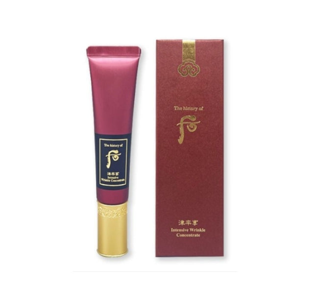 The History of Whoo Jinyulhyang Intensive Wrinkle Concentrate tube for firming and reducing fine lines with red ginseng