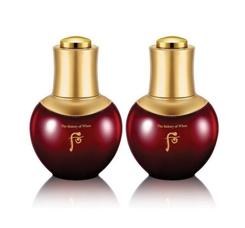 2 x The History of Whoo Jinyulhyang Red Wild Ginseng Facial Oil 30ml from Korea