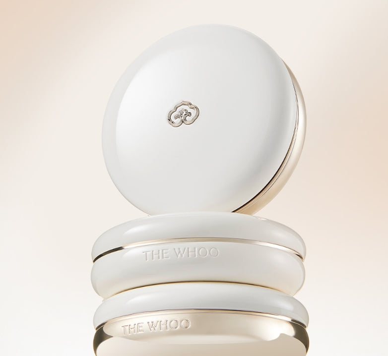 The History of Whoo Royal Complexion Satin Cushion Foundation Set (Main+Refill) K-Beauty from Korea