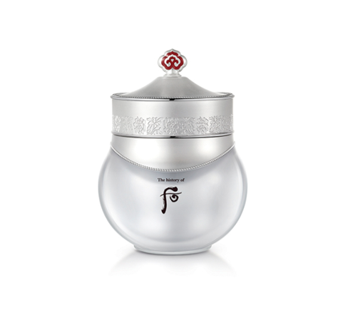 The History of Whoo Gongjinhyang:Seol Radiant White Moisture Cream jar for deep hydration and brightening skincare