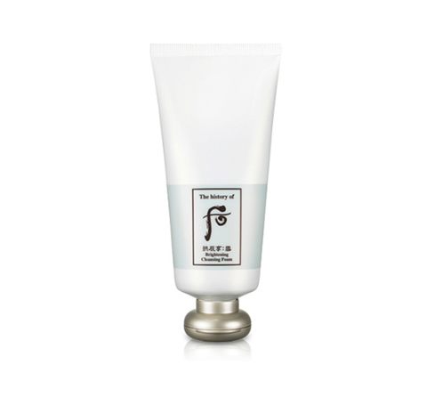 The History of Whoo Gongjinhyang:Seol Brightening Cleansing Foam tube for gentle cleansing and skin brightening