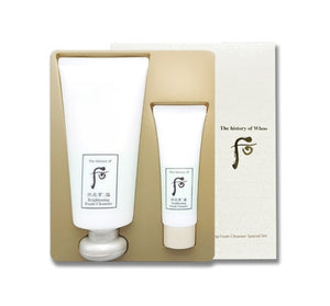 The history of whoo Gongjinhyang:Seol Brightening Cleansing Foam June 2024 Set (2 Items) from Korea