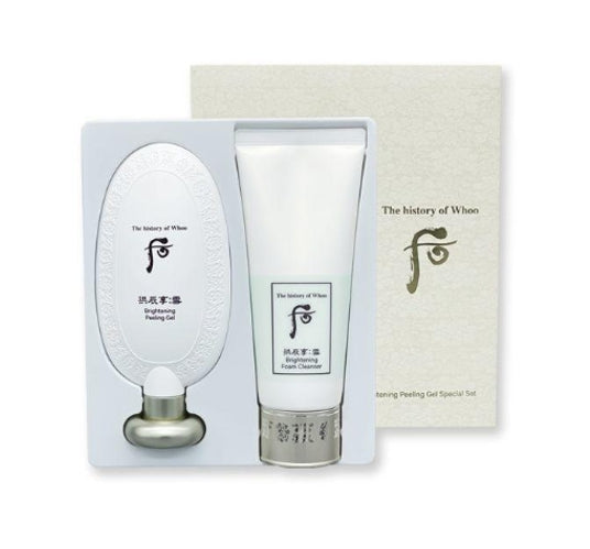 The History of Whoo Gongjinhyang:Seol Brightening Cleansing Foam Set for gentle cleansing and radiant skin
