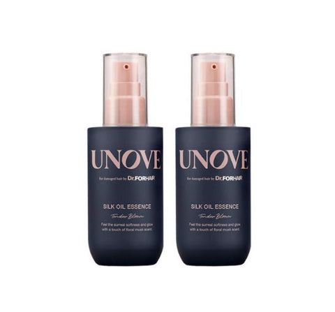 2 X UNOVE Silk Oil Essence 70ml Warm Petals from Korea