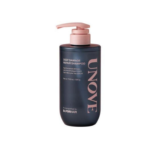 UNOVE Deep Damage Repair Shampoo 500g from Korea