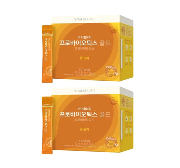 2 x VITALBEAUTIE Probiotics Gold (66ea x 1.4g) from Korea