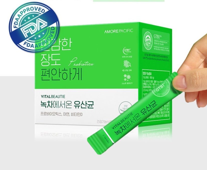 VITALBEAUTIE Probiotics from Green Tea (60-day supply) from Korea
