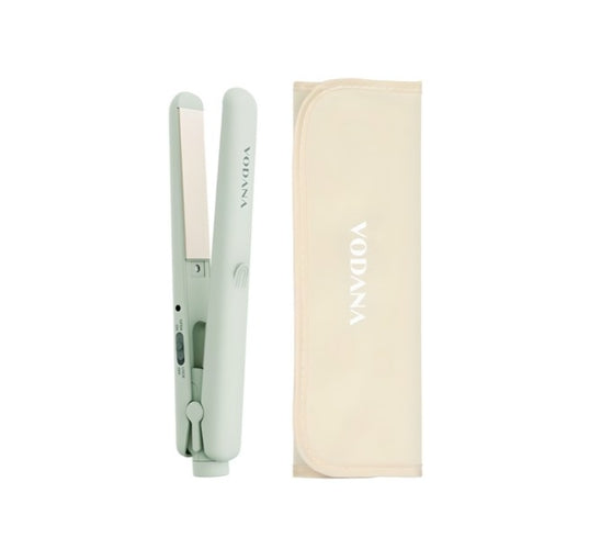 VODANA Pocket Mini Flat Iron Melange Green, Free-voltage from Korea