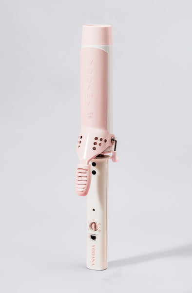 VODANA Glam Wave Curling Iron 36mm Strawberry Cream from Korea_H