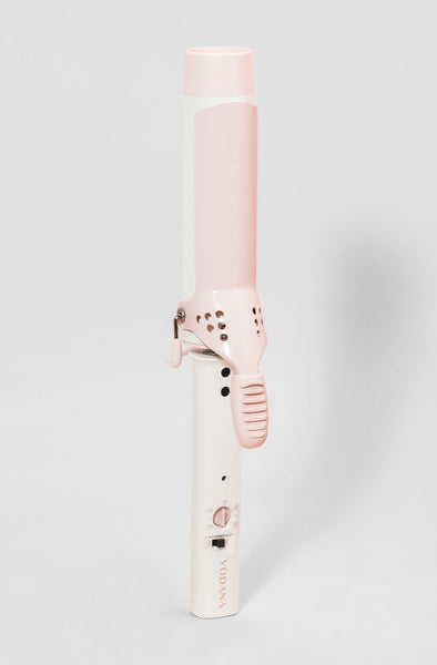 VODANA Glam Wave Curling Iron 36mm Strawberry Cream from Korea_H