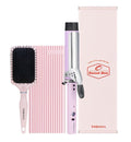 VODANA SWEET BOX Violet 36mm (Glam Wave Curling Iron 36mm Violet Colour + 2 items) from Korea_H by VODANA