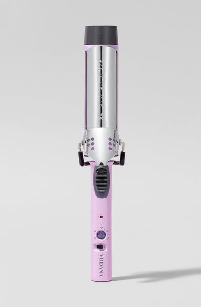 VODANA SWEET BOX Violet 36mm (Glam Wave Curling Iron 36mm Violet Colour + 2 items) from Korea_H