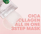 10 x VT COSMETICS Cica Collagen All In One 3 Step Mask from Korea