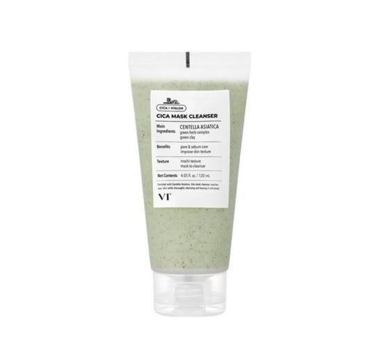 VT COSMETICS Cica Mask Cleanser 120ml from Korea