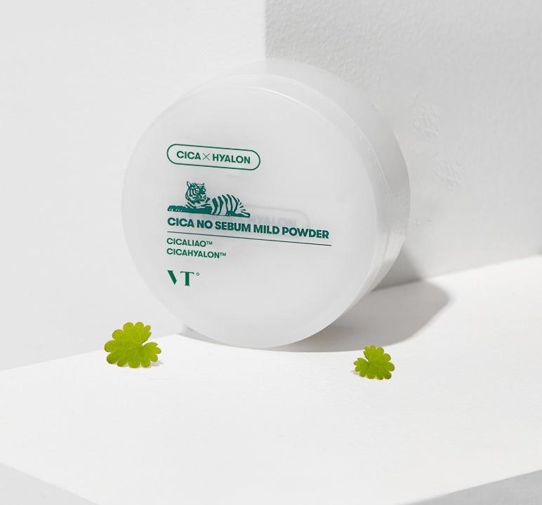 2 x VT COSMETICS Cica No Sebum Mild Powder 5g from Korea