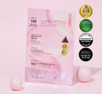 3 x VT COSMETICS Collagen Reedle Shot 100 2 Step Hydrogel Mask - Firming & Anti‑Aging Treatment from Korea