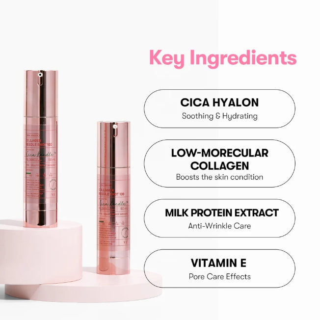 VT COSMETICS Collagen Reedle Shot 100, 50ml from Korea