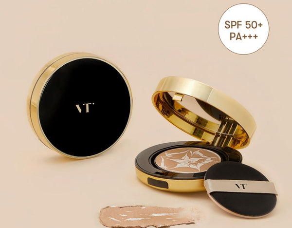 VT COSMETICS Essence Skin Foundation Pact (#23 Natural Beige), SPF50+ PA+++ from Korea