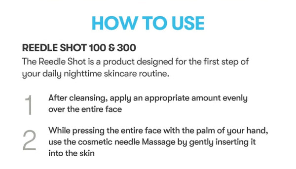 2 x VT COSMETICS Hydrop Reedle Shot 100hL 50ml from Korea