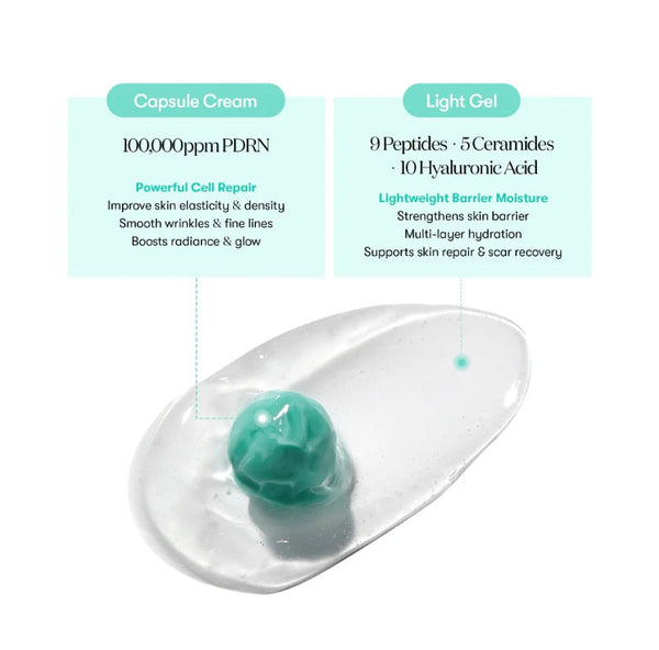 2 x VT COSMETICS PDRN CAPSULE CREAM 100 50ml from Korea