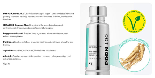 2 x VT COSMETICS PDRN Essence 100 30ml from Korea