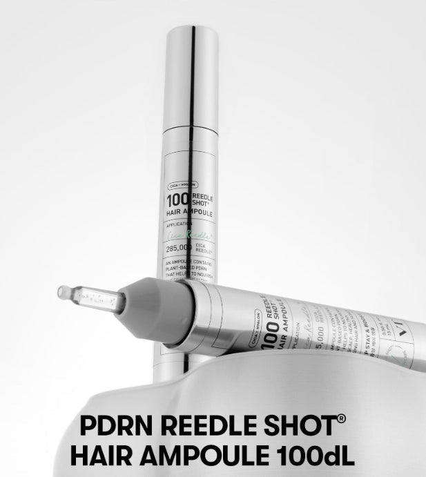 VT COSMETICS PDRN Reedle Shot Hair Ampoule 100dL 15ml - Scalp & Hair Renewal Serum from Korea