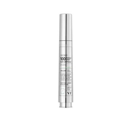 VT COSMETICS PDRN Reedle Shot Hair Ampoule 100dL 15ml - Scalp & Hair Renewal Serum from Korea
