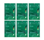 6 x VT COSMETICS Pro Cica Reedle Shot 100 2 Step Hydrogel Mask from Korea