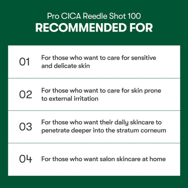 2 x VT COSMETICS Pro Cica Reedle Shot 100, 50ml from Korea