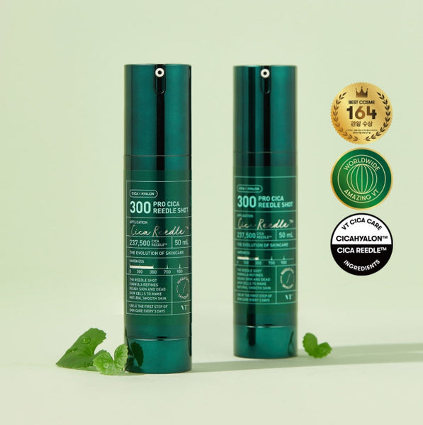 2 x VT COSMETICS Pro Cica Reedle Shot 300, 50ml from Korea