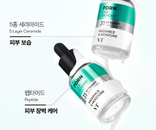 VT COSMETICS R5 Firming Ampoule 30ml - PDRN & Peptide Firming Serum from Korea