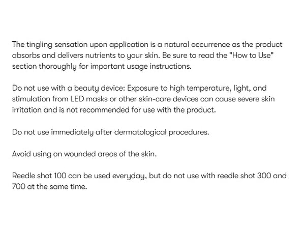 VT COSMETICS Reedle Shot 100 50ml from Korea