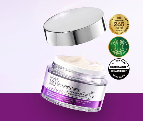 2 x VT COSMETICS Reedle Shot Lifting Cream 50ml – K‑Beauty Daily Skin Booster from Korea