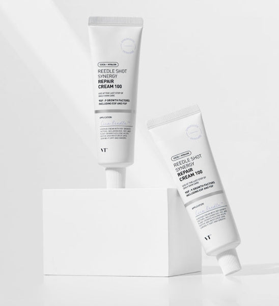 2 x VT COSMETICS Reedle Shot Synergy Repair Cream 100, 50ml from Korea