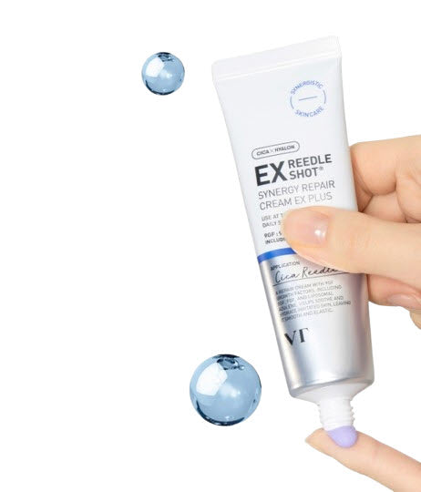 2 x VT COSMETICS Reedle Shot Synergy Repair Cream EX Plus 50ml - Advanced Firming & Repair Cream from Korea