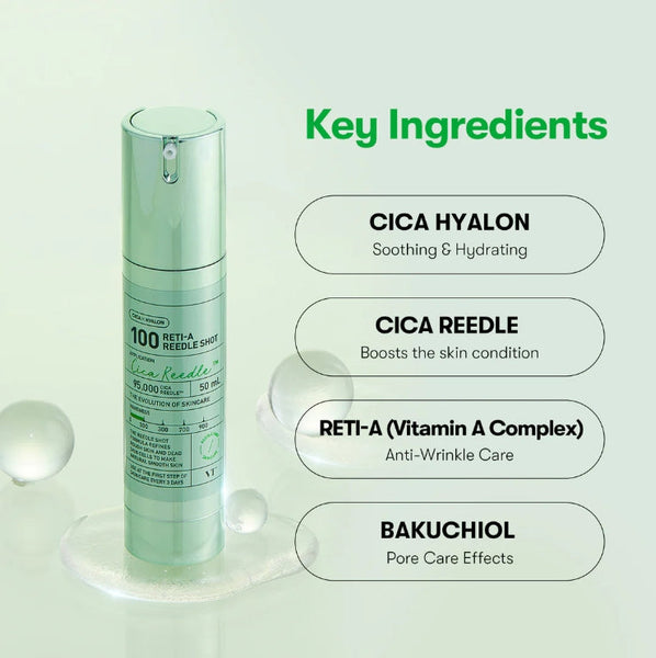 VT COSMETICS Reti-A Reedle Shot 100 50ml from Korea