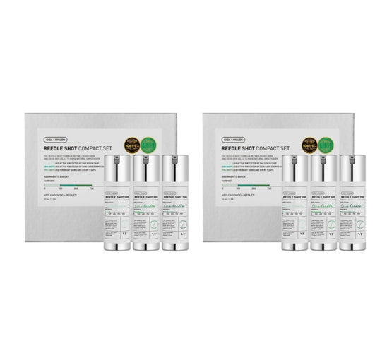 2 x VT COSMETICS Reedle Shot Compact Set (3 items) from Korea