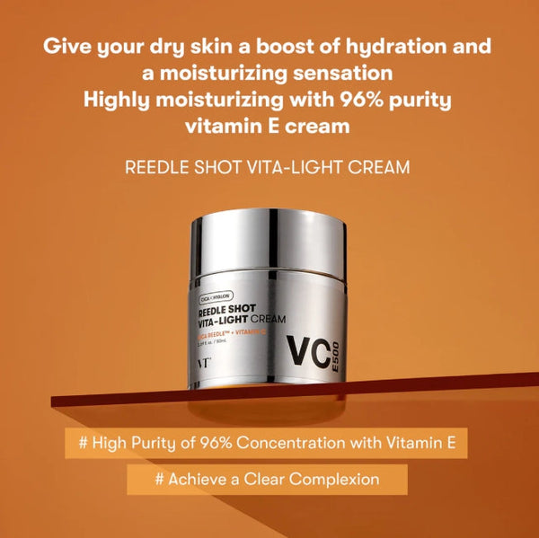 2 x VT COSMETICS Reedle Shot Vita-light Cream 50ml from Korea